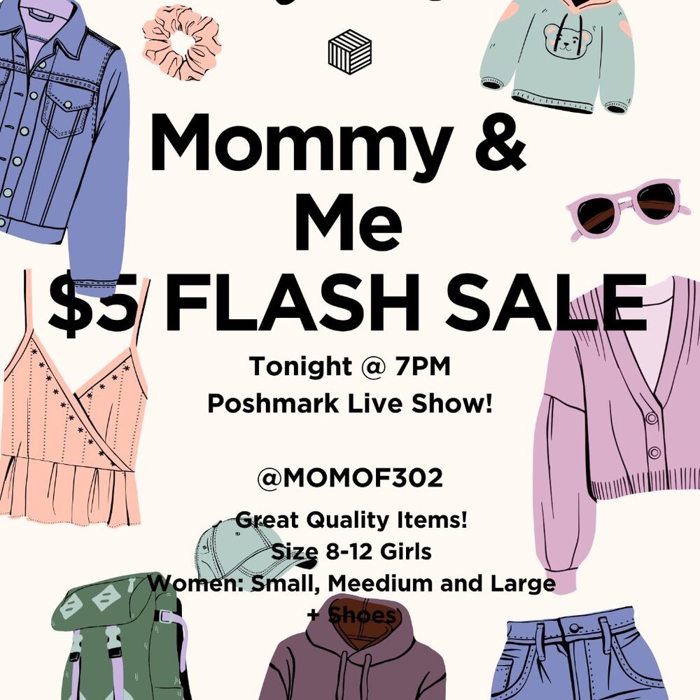 FLASH SALE $5-BID START